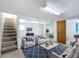 Bright living room featuring neutral walls, plush seating, and modern decor at 2800 Sw 141St Ct, Ocala, FL 34481