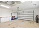 Spacious garage with storage cabinets and ample room for vehicles and projects at 4945 Nw 35Th Lane Rd, Ocala, FL 34482