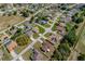 A neighborhood view with many homes, streets, and landscaping at 5770 Sw 89Th Pl, Ocala, FL 34476