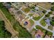 Neighborhood view, featuring well-maintained homes and lush green landscaping at 5770 Sw 89Th Pl, Ocala, FL 34476