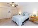 Cozy bedroom featuring neutral walls and carpeted flooring at 5770 Sw 89Th Pl, Ocala, FL 34476