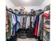 Walk in closet with ample hanging space and storage at 9015 Sw 94Th St # D, Ocala, FL 34481