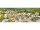 Residential neighborhood showcasing single-story homes, mature trees, and nearby lake at 9290 Se 120Th Loop, Summerfield, FL 34491