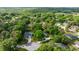 Community aerial view with lush greenery and serene neighborhood setting at 9579 Sw 195 Cir, Dunnellon, FL 34432