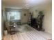 Bright living room with neutral walls, stylish furniture, and modern decor at 9530 Sw 85Th Ave # B, Ocala, FL 34481