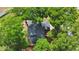 Aerial view of roof and mature trees around the home, providing shade and privacy at 4246 Ne 32Nd Cir, Ocala, FL 34479