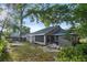 Spacious backyard featuring mature shade trees, a screened porch and a patio at 4246 Ne 32Nd Cir, Ocala, FL 34479