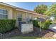 Backyard view of a home featuring an backup generator, satellite dish and air conditioner at 5363 Nw 153Rd Ct, Morriston, FL 32668