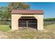 Outbuilding or run-in shed perfect for horses or livestock at 5363 Nw 153Rd Ct, Morriston, FL 32668