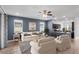 Open-concept living room seamlessly connects to the kitchen, perfect for entertaining at 8546 Sw 79Th Ave, Ocala, FL 34476
