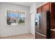 Kitchen features granite countertops, stainless steel appliances, tile flooring and dark wood cabinets at 8546 Sw 79Th Ave, Ocala, FL 34476