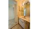 Bathroom featuring tile flooring and a vanity at 8683 Sw 62Nd Ct, Ocala, FL 34476