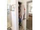 Bathroom featuring shower, storage and access to bedroom at 9764 Sw 100Th Avenue Rd, Ocala, FL 34481