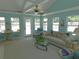Spacious living room features vaulted ceilings, tile floors, an abundance of windows, and comfortable seating arrangements at 1069 Se 57Th Ave, Ocala, FL 34480