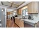Clean kitchen with tiled backsplash and plenty of counter and cabinet space at 11118 Sw 76Th Ave, Ocala, FL 34476