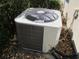 Close-up of outdoor AC unit, showing the equipment at 14244 Sw 115Th Cir, Dunnellon, FL 34432