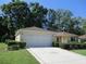 Charming single-story home with a two-car garage, mature trees, and a well-maintained front yard at 14244 Sw 115Th Cir, Dunnellon, FL 34432