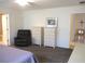 Relaxing main bedroom featuring neutral walls, comfortable furniture and natural light at 14244 Sw 115Th Cir, Dunnellon, FL 34432