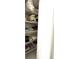 Organized linen closet with wire shelving, perfect for storing towels and linens at 18956 Sw 93Rd Loop, Dunnellon, FL 34432