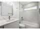 Bathroom with updated vanity and tub at 19939 Sw 96Th Pl, Dunnellon, FL 34432
