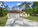 Charming single-story home features a well-manicured lawn and a classic design with a two car garage at 19939 Sw 96Th Pl, Dunnellon, FL 34432