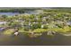 Waterfront community showcasing serene lake views, docks, and lush landscapes at 31 Se Chinica Dr, Summerfield, FL 34491