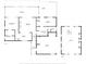 Floor plan featuring the gym, Primary bedroom, living room, and kitchen at 31 Se Chinica Dr, Summerfield, FL 34491