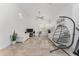Open living room with comfortable seating, ceiling fan, and lots of natural light at 5819 Ne 72Nd St, Silver Springs, FL 34488
