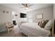 Comfortable main bedroom featuring neutral walls and an ensuite bathroom at 6292 Se 13Th St, Ocala, FL 34472