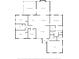 Detailed home floor plan with labeled rooms and layout at 10575 Sw 27Th Ave, Ocala, FL 34476