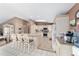 Spacious kitchen with an island, breakfast bar, and ample cabinet space at 10575 Sw 27Th Ave, Ocala, FL 34476