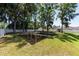 View of the large, shaded backyard, perfect for outdoor activities and relaxation at 1718 Sw 27Th St, Ocala, FL 34471