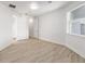 Well-lit bedroom features hard wood floors and modern trim at 1718 Sw 27Th St, Ocala, FL 34471