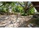 Spacious backyard featuring mature trees and providing ample shade and privacy at 2161 Ne 38Th St, Ocala, FL 34479