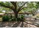 Spacious backyard featuring a white house and well-maintained landscaping at 2161 Ne 38Th St, Ocala, FL 34479