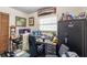 A home office setup with a desk, computer, and plenty of storage space at 2161 Ne 38Th St, Ocala, FL 34479