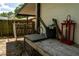 A well-equipped outdoor sink on the patio, ready for outdoor projects at 2161 Ne 38Th St, Ocala, FL 34479