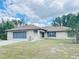 Charming single-story home featuring a well-maintained lawn, screened garage and delightful curb appeal at 2730 Sw 173Rd Place Rd, Ocala, FL 34473