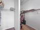 Walk-in closets featuring wire shelving and carpet flooring at 4033 Ne 15Th Court Rd, Ocala, FL 34479