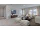 Bright and spacious living room featuring modern furniture, plush carpet and neutral tones at 4188 Sw 53Rd Lane Rd, Ocala, FL 34474