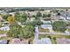 Aerial view of a residential neighborhood with mature trees and manicured lawns at 6127 Sw 84Th Place Rd, Ocala, FL 34476
