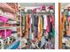 Spacious closet featuring wire shelving for organized storage of clothing and accessories, offering practicality and convenience at 6127 Sw 84Th Place Rd, Ocala, FL 34476
