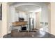 Stylish kitchen featuring granite countertops, stainless steel appliances, and white cabinetry at 8750 Sw 108Th St, Ocala, FL 34481