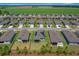 Community aerial view showcasing numerous single-Gathering homes in a well-planned neighborhood at 9388 Sw 53Rd Pl, Ocala, FL 34481
