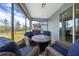 Outdoor screened patio includes outdoor seating area, perfect for relaxing at 9388 Sw 53Rd Pl, Ocala, FL 34481