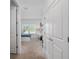 Bright bedroom featuring a built-in bed frame, desk, and two windows at 1119 Se 42Nd Rd, Ocala, FL 34480