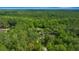 Picturesque aerial view of the property nestled within a sprawling, verdant forest at 11311 Ne 40Th Street Rd, Silver Springs, FL 34488
