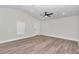 Spacious bedroom with vaulted ceiling and neutral finishes at 11415 Nw 15Th St, Ocala, FL 34482