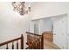 Staircase featuring wood railing and wood stairs at 1251 Sw 43Rd Pl, Ocala, FL 34471