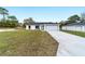 Beautiful single-story home with attached garage and fresh landscaping at 13344 Sw 112 Pl, Dunnellon, FL 34432